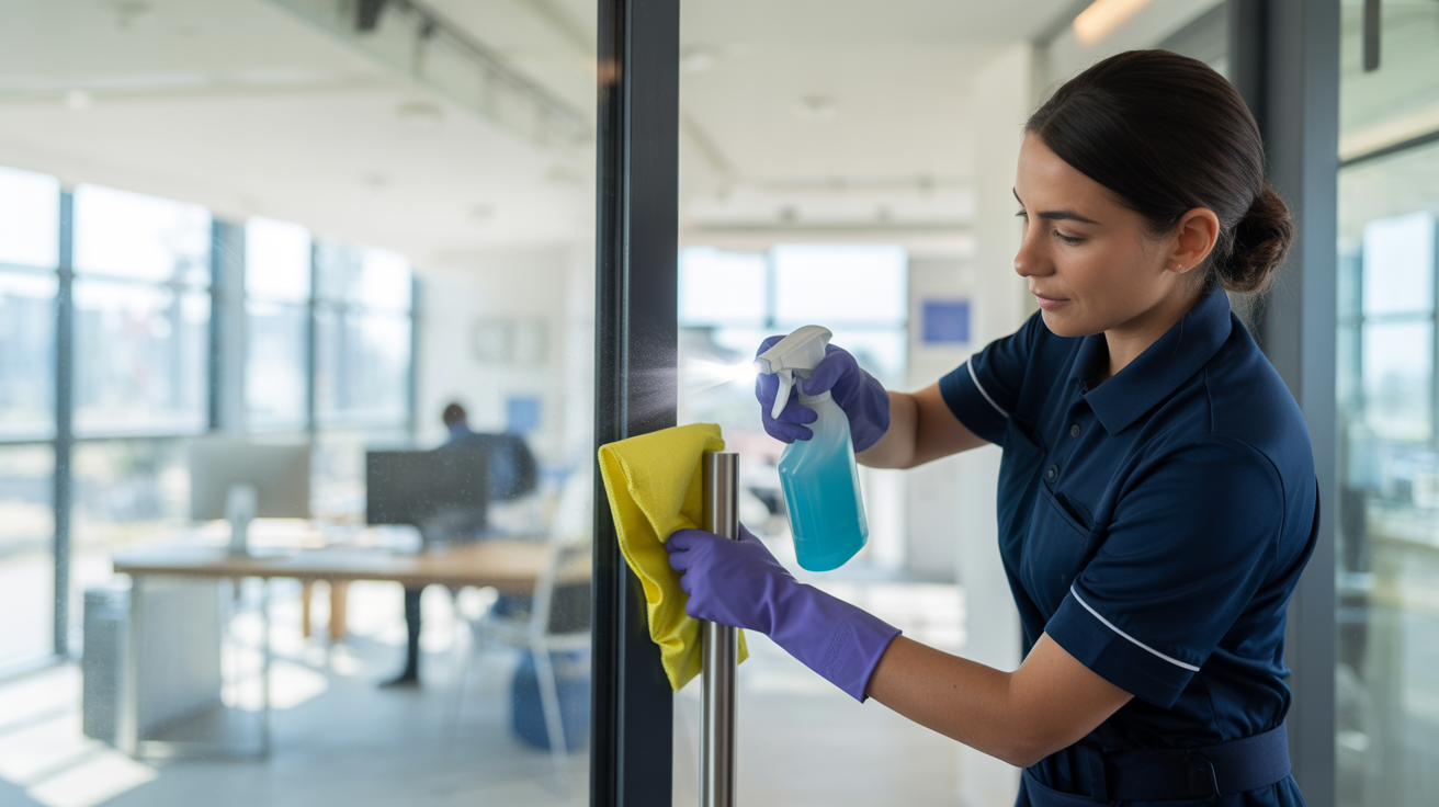 How to Handle Flu Season Cleaning in Office Buildings - Header Image