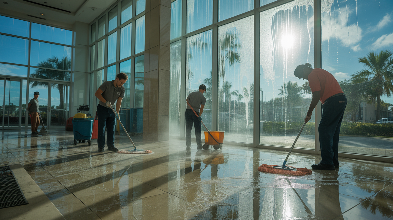 Summer Cleaning Challenges for Commercial Buildings in South Florida