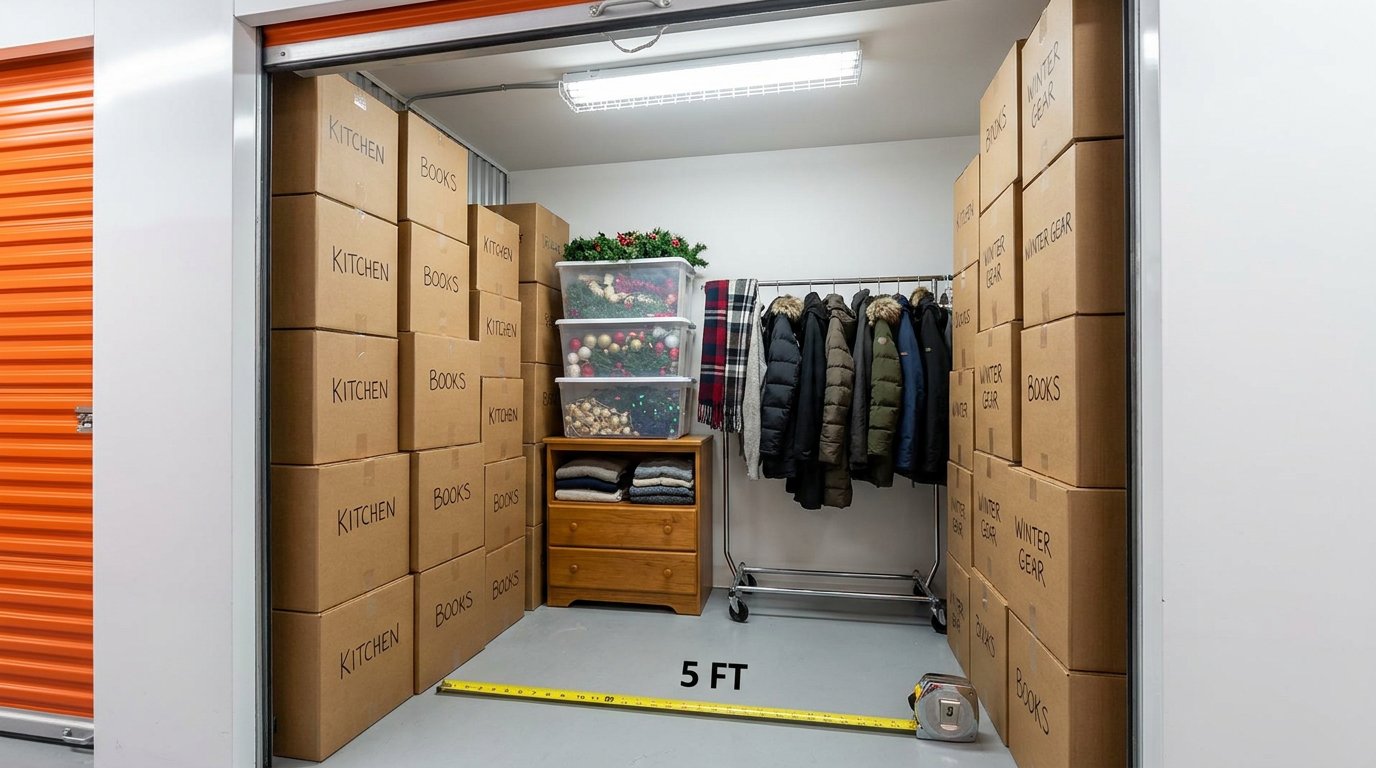 5x5 Self Storage Units: Size Guide, Costs, and What Fits - Header Image