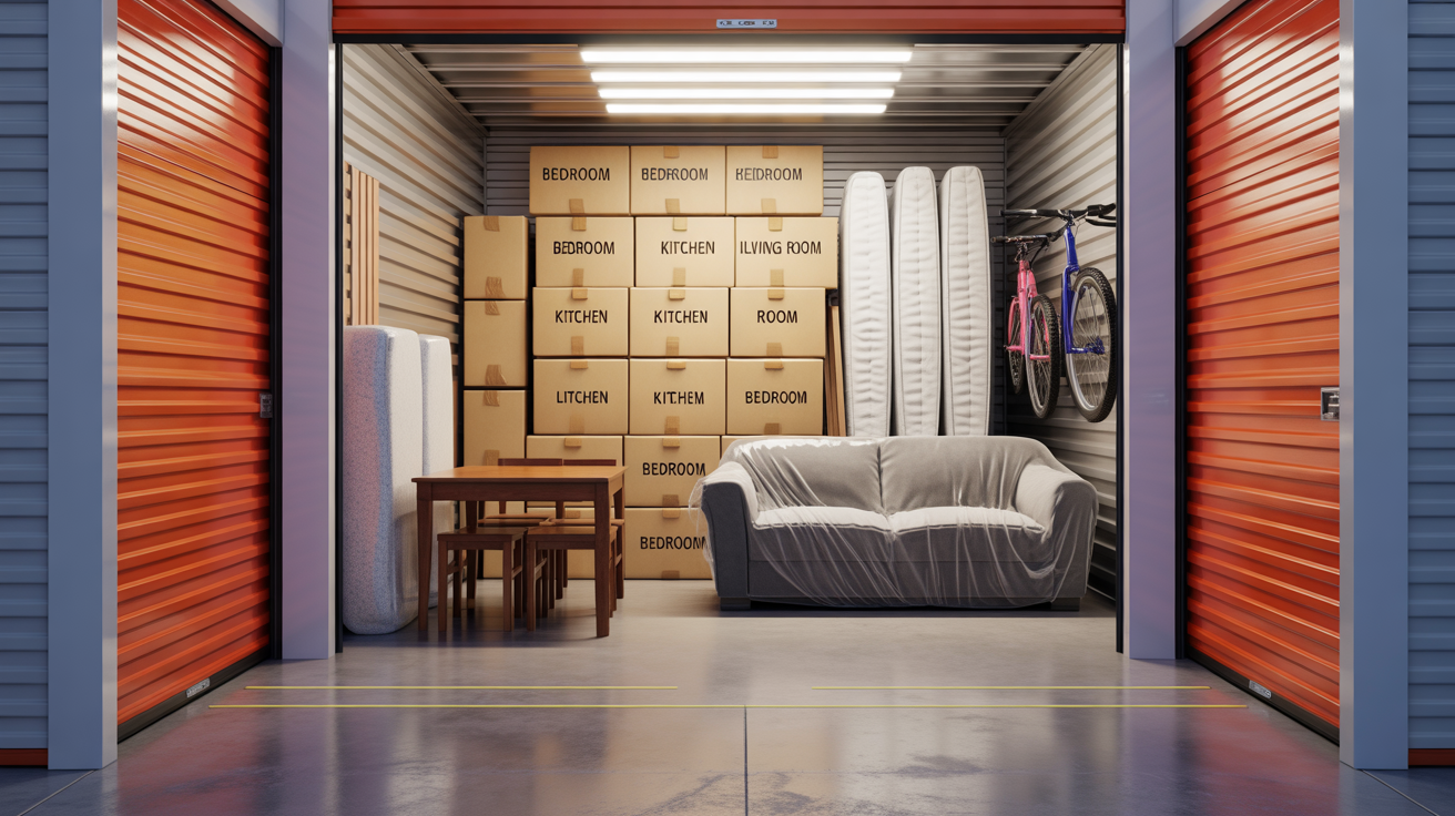 Storage Unit Size for 3 Bedroom House: Complete Guide