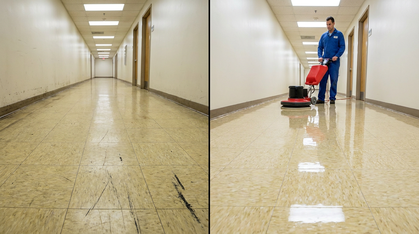 VCT Floor Restoration vs Replacement: 2026 Cost Analysis