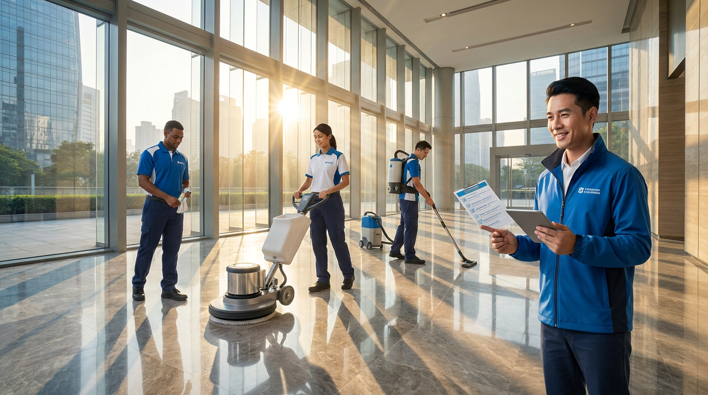 How to Choose a Commercial Cleaning Company: 10 Point Guide