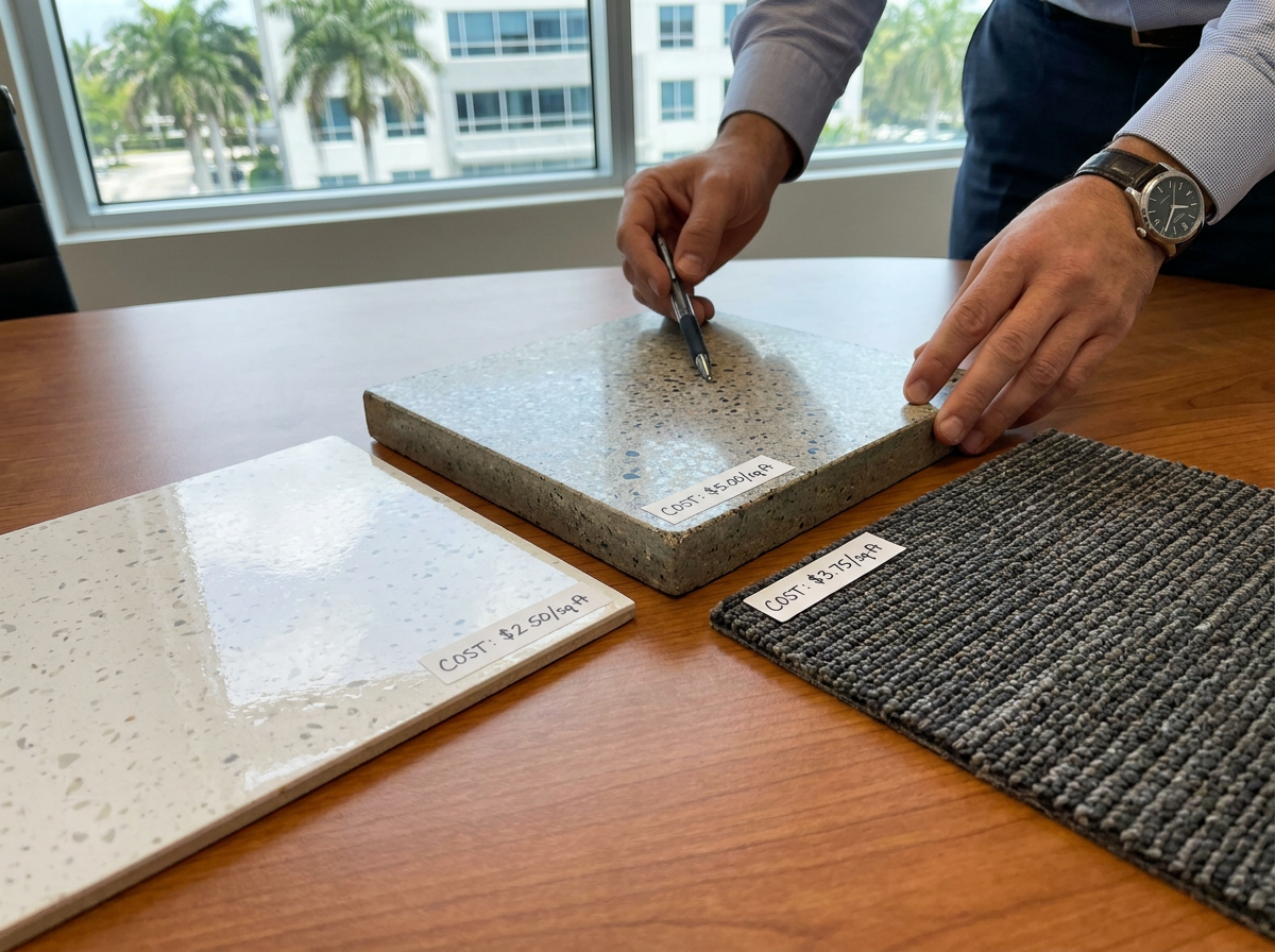 Commercial Carpet vs Hard Floor Maintenance Costs: 10-Year Analysis - Footer Image