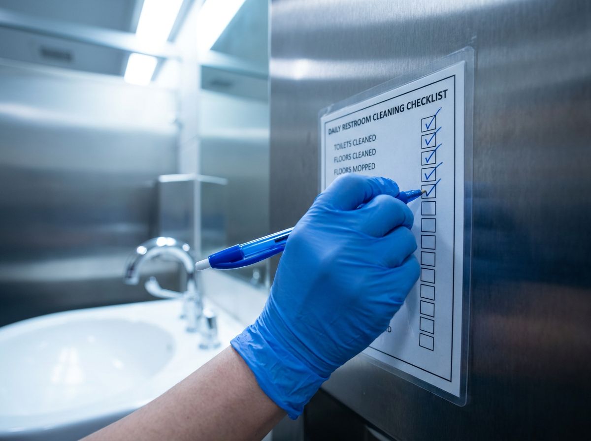Commercial Restroom Sanitation Checklist for Facility Managers - Footer Image