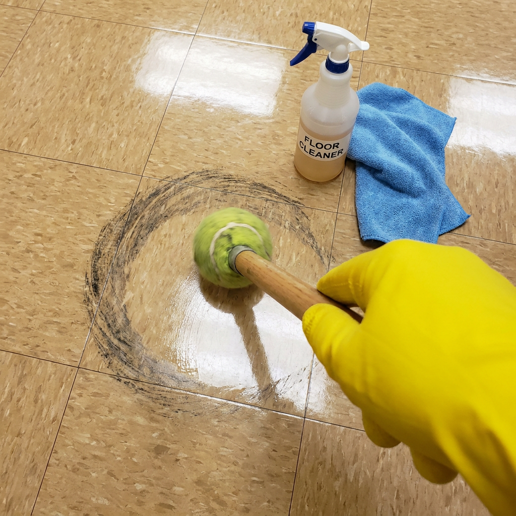 How to Remove Scuff Marks from Commercial VCT and Vinyl Floors - Content Image