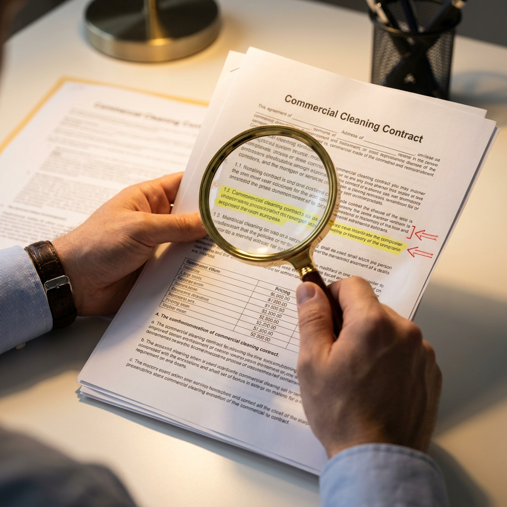 How to Evaluate Commercial Cleaning Proposals and Contracts - Content Image