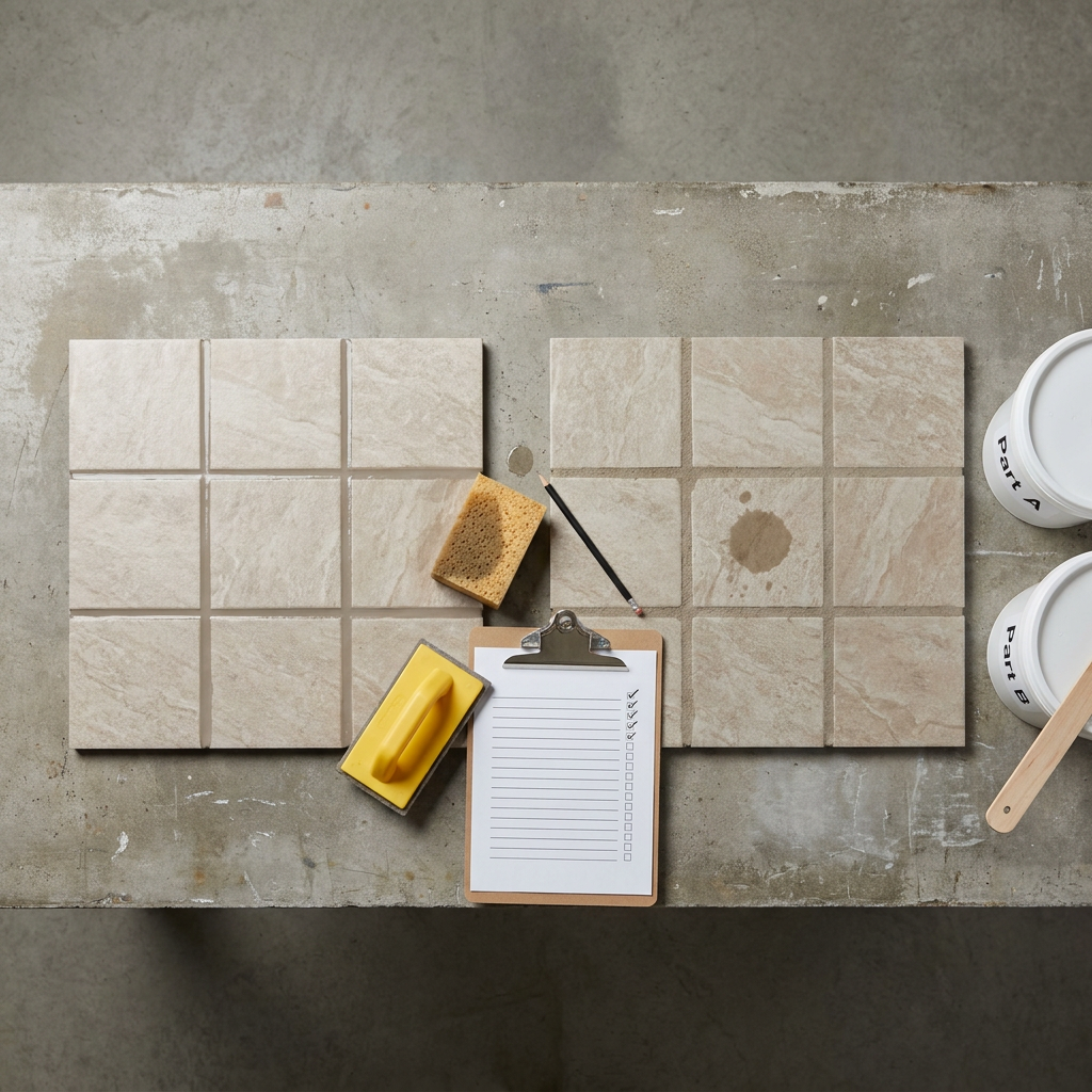 Does Epoxy Grout Need Sealing? Check the Grout Type First - Content Image