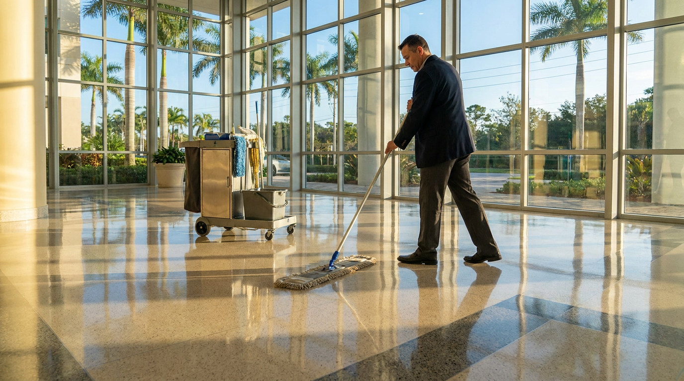 How to Maintain VCT Floors Between Professional Services