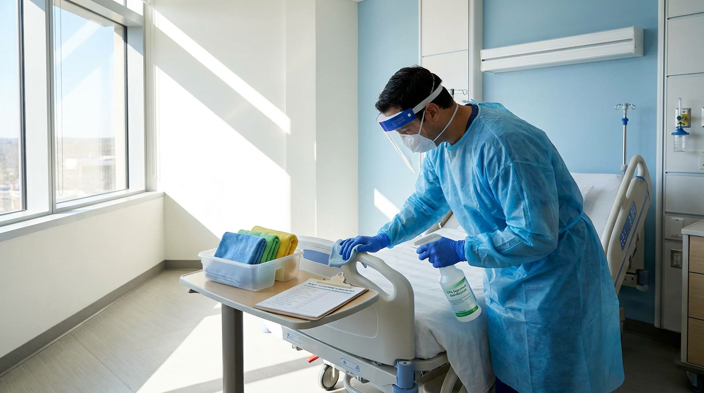 Healthcare Facility Cleaning Standards: OSHA and CDC Compliance