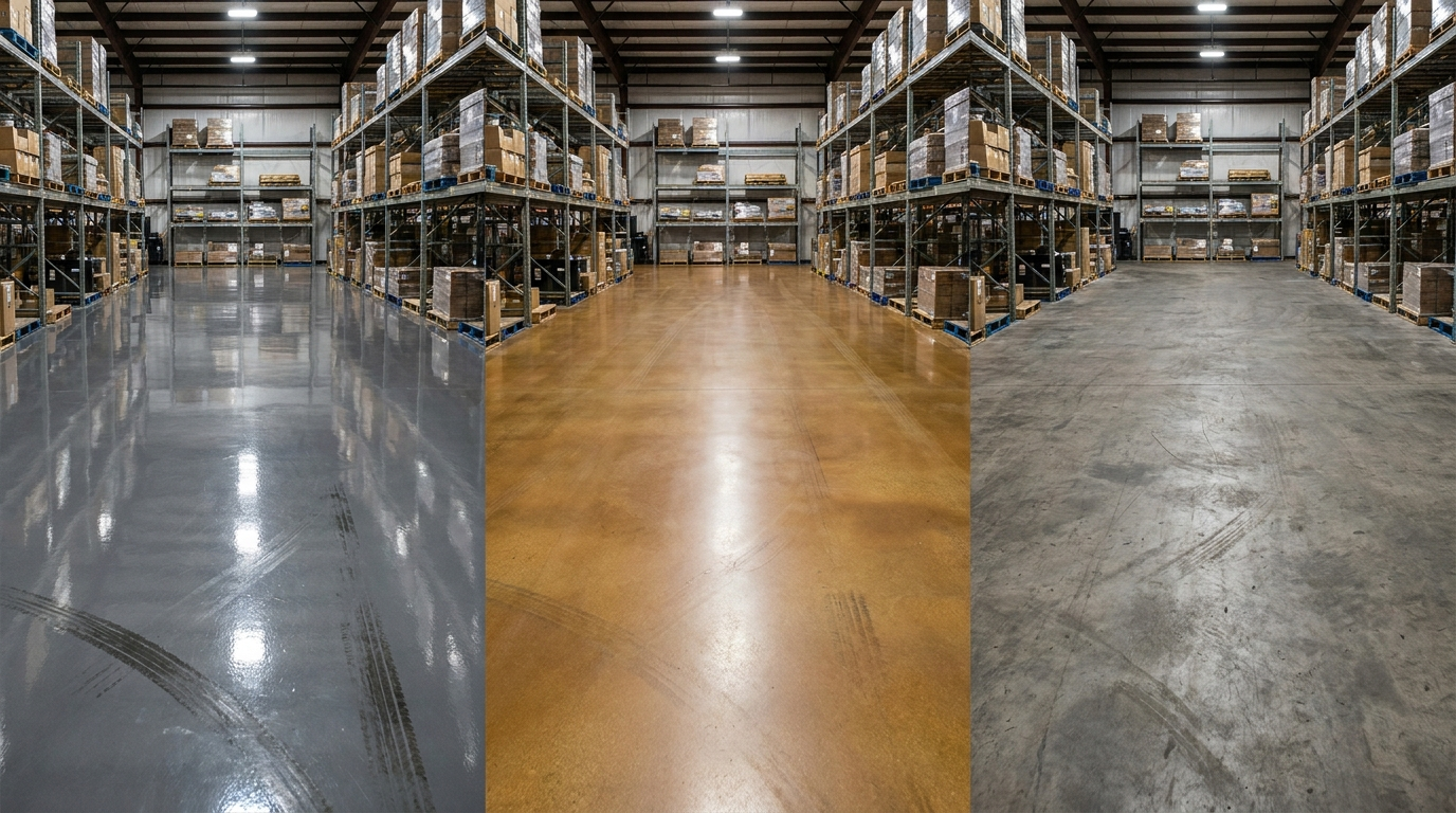 Acrylic vs Polyurethane vs Epoxy Floor Finishes: 2026 Guide