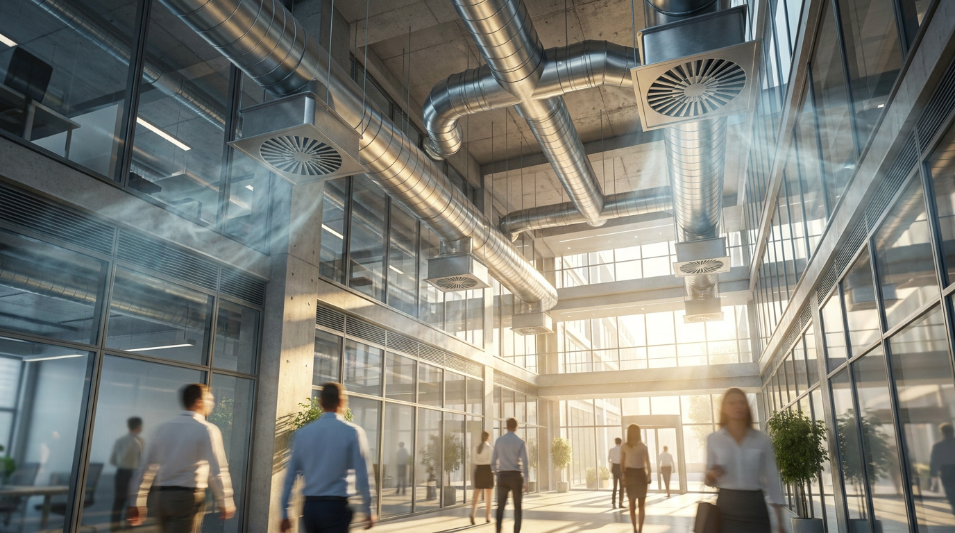 HVAC System Impact on Indoor Air Quality in Commercial Buildings