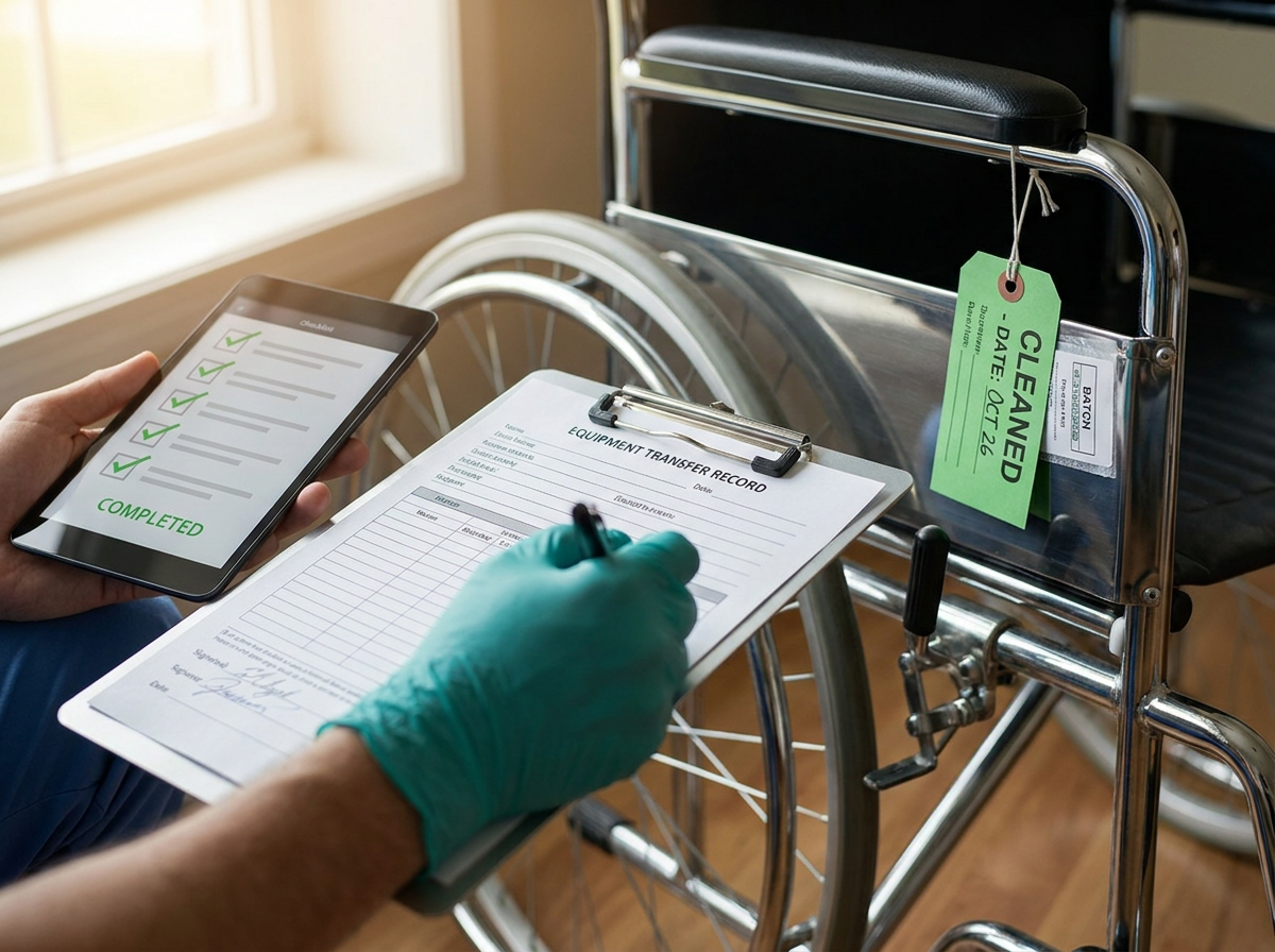Wheelchair, Stretcher and WOW Cleaning: Planning Equipment Handoffs - Footer Image