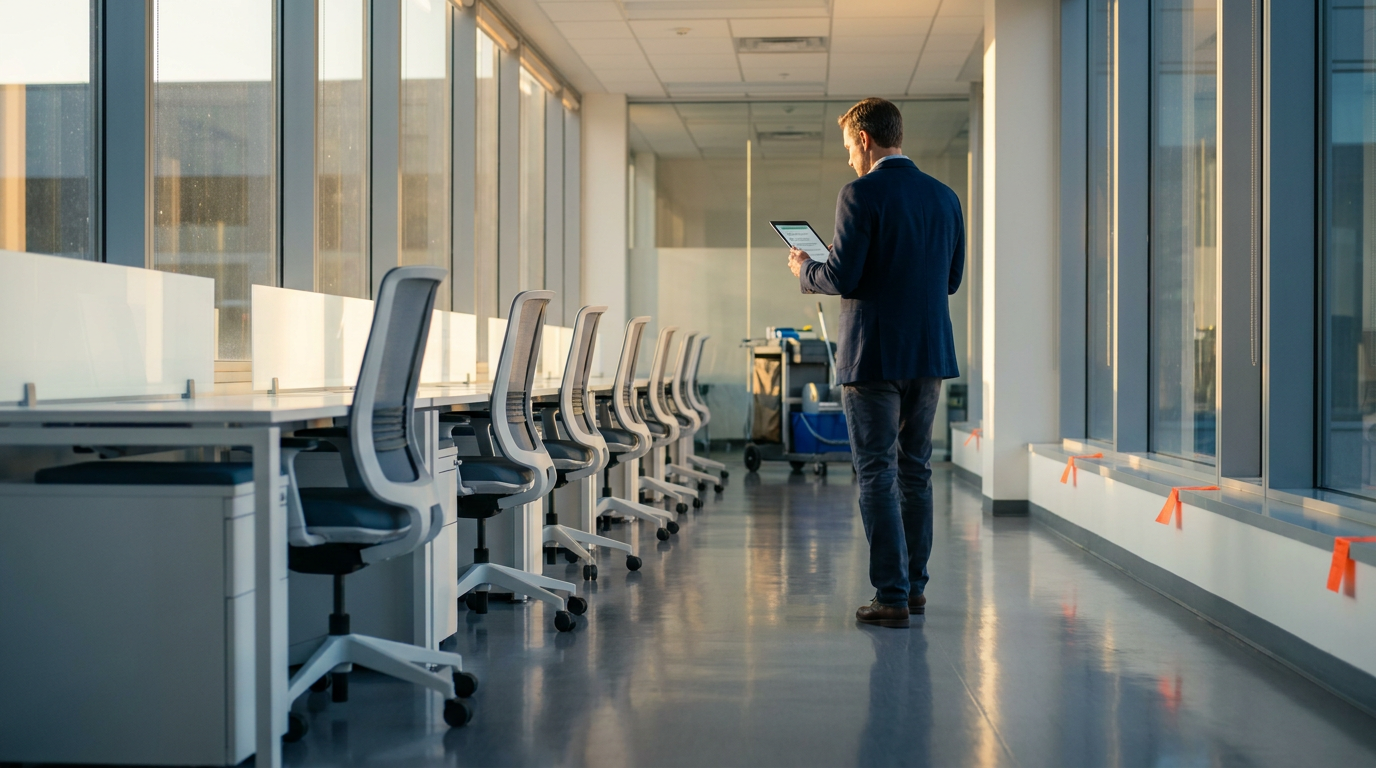 Commercial Deep Cleaning Acceptance Checklist: A Walkthrough Guide