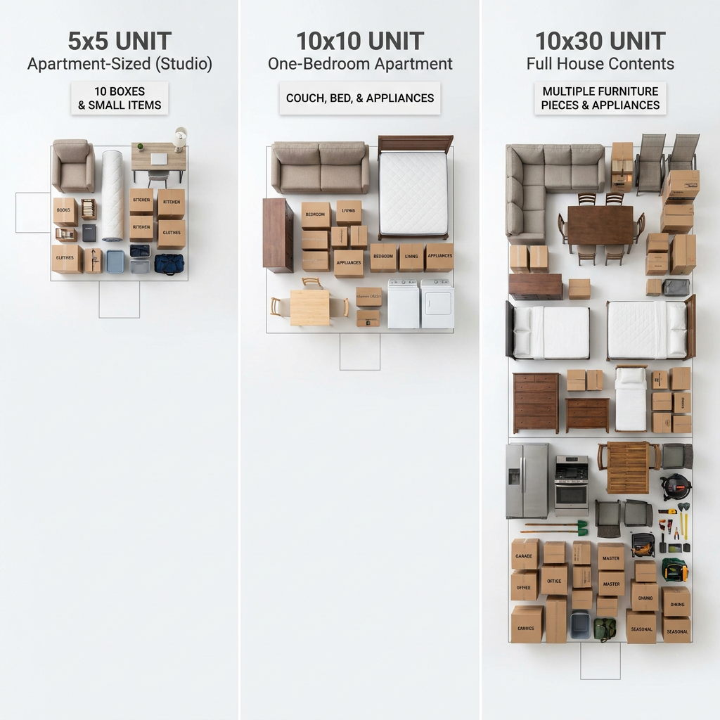 How to Choose the Right Storage Unit Size for Your Needs - Content Image