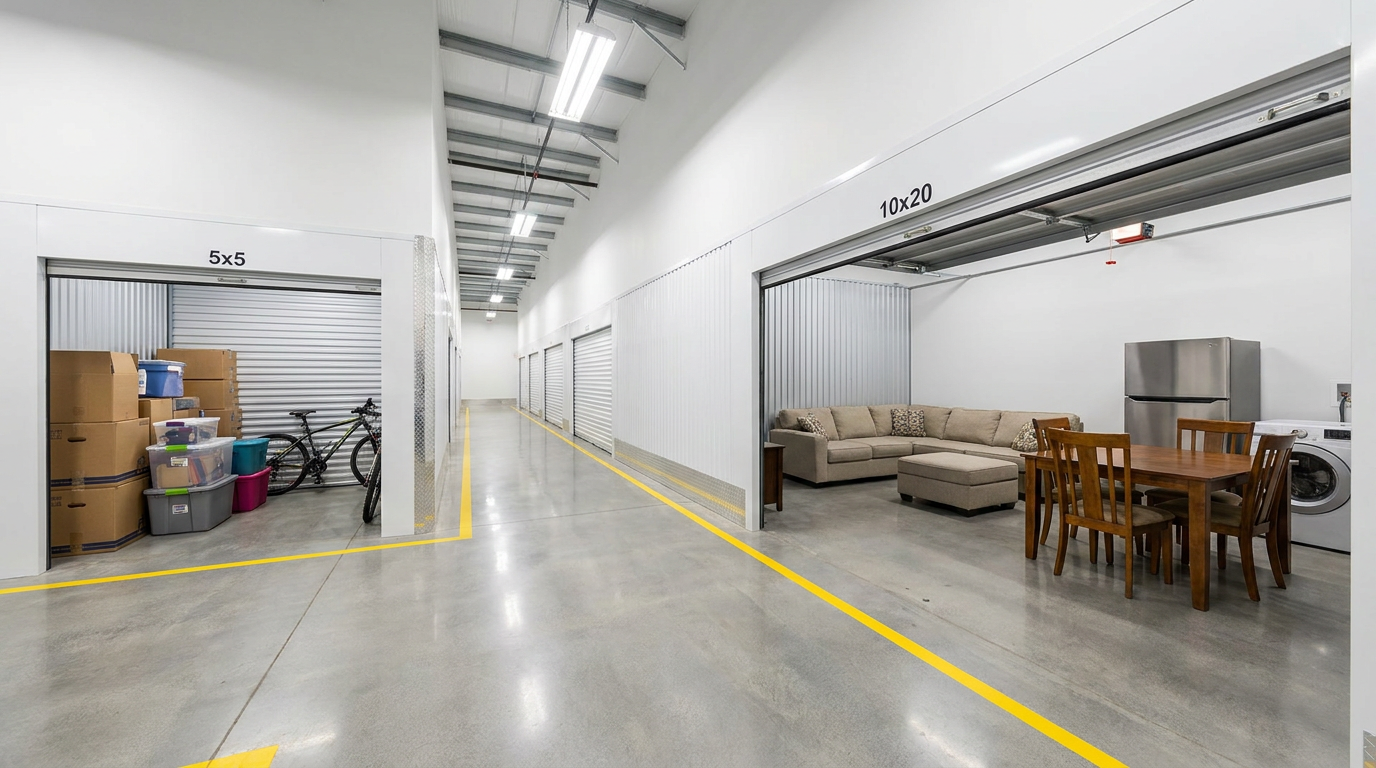 Mini Storage vs Full-Size Storage Units: Complete Comparison - Header Image