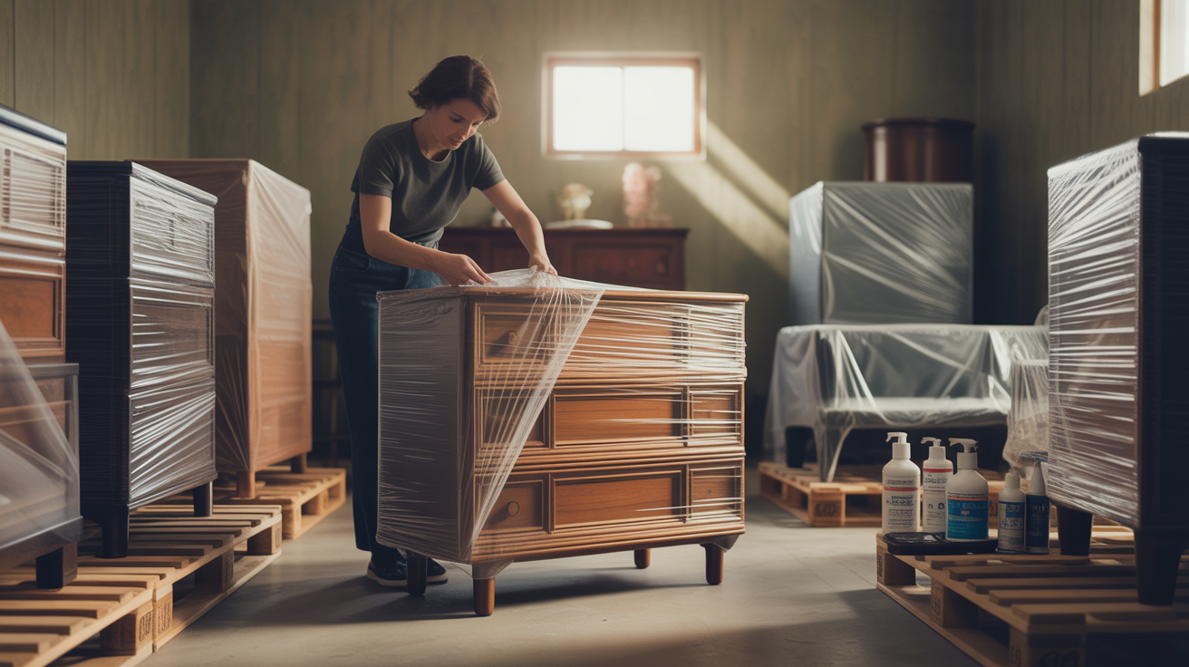 How to Prepare Furniture for Long-Term Storage in Dry Climates