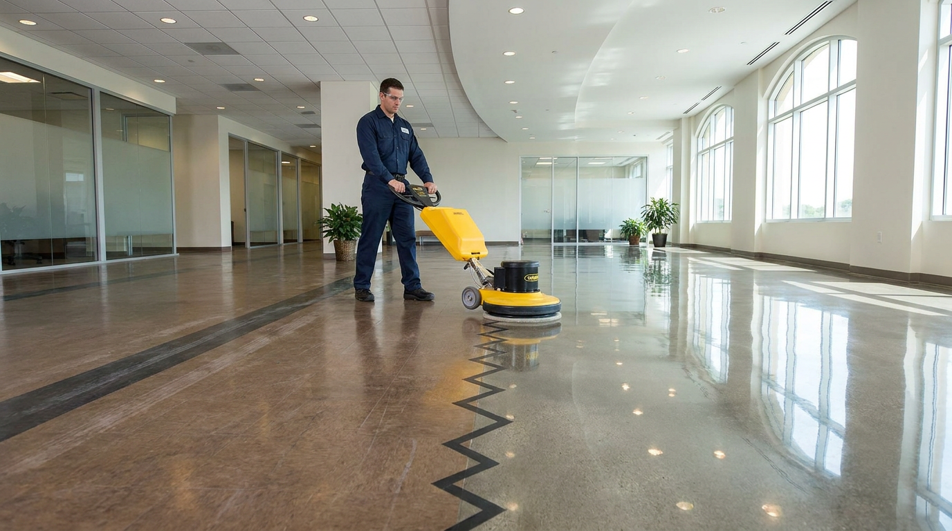 Commercial Floor Stripping and Waxing Cost per Square Foot (2026)