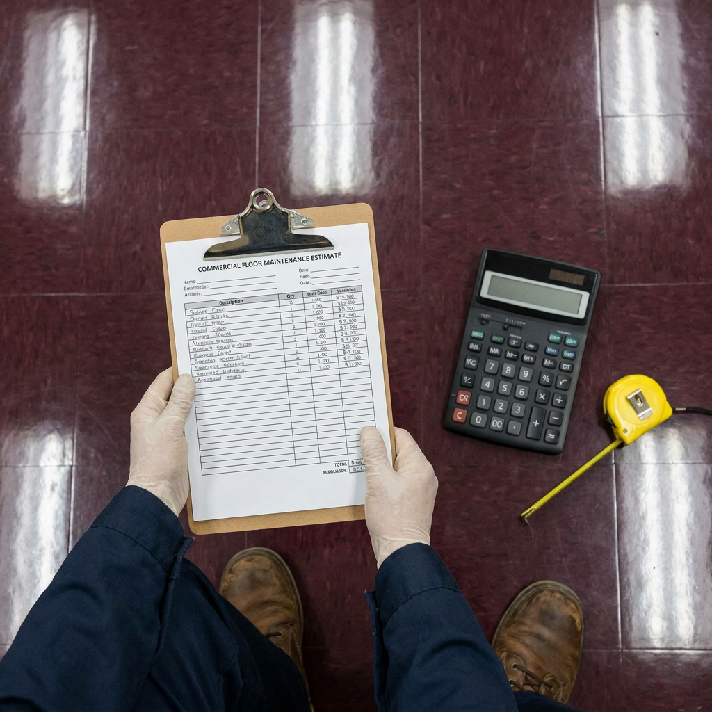 Commercial Floor Stripping and Waxing Cost per Square Foot (2026) - Content Image