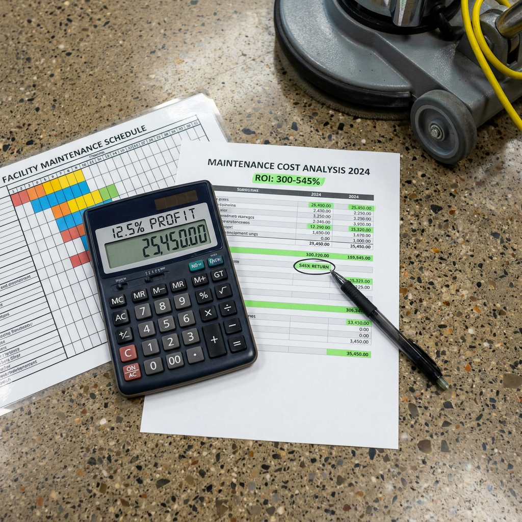 ROI Analysis of Preventive Commercial Floor Maintenance Programs - Content Image